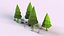 Cartoon Lowpoly Erde Illustration Design-Kollektion