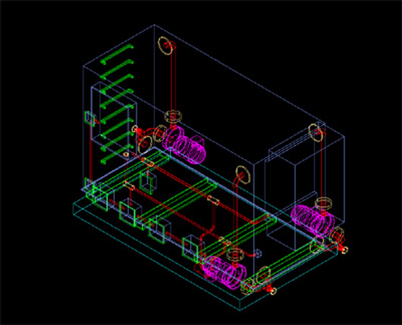 3d Industrial Rheostat Model