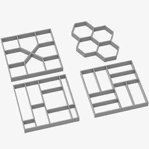 paving mold shape 3D model