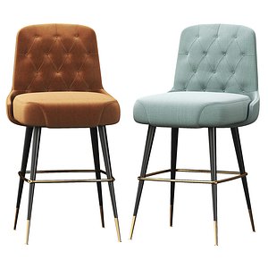 3D InnerTuftedBarStool model