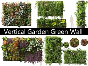 Vertical Garden Green Wall Mega Pack 56