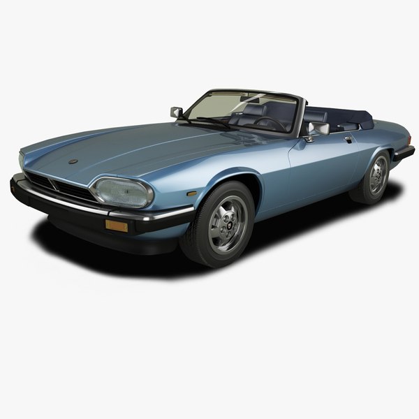 Jaguar XJ-S cabrio 3D model