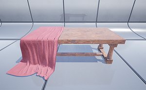 3D table environment model