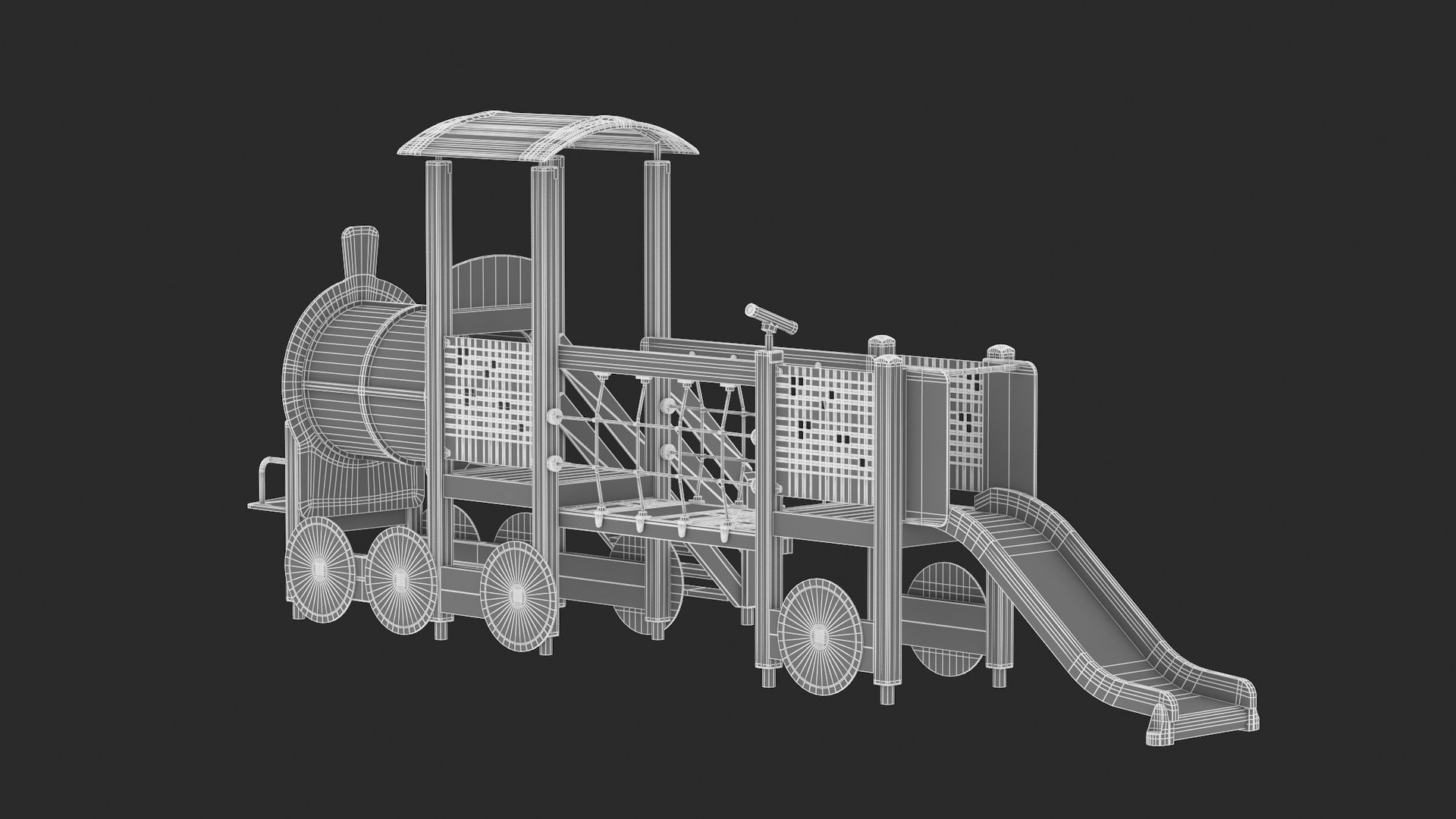 Lappset Train 3D Model - TurboSquid 1785757
