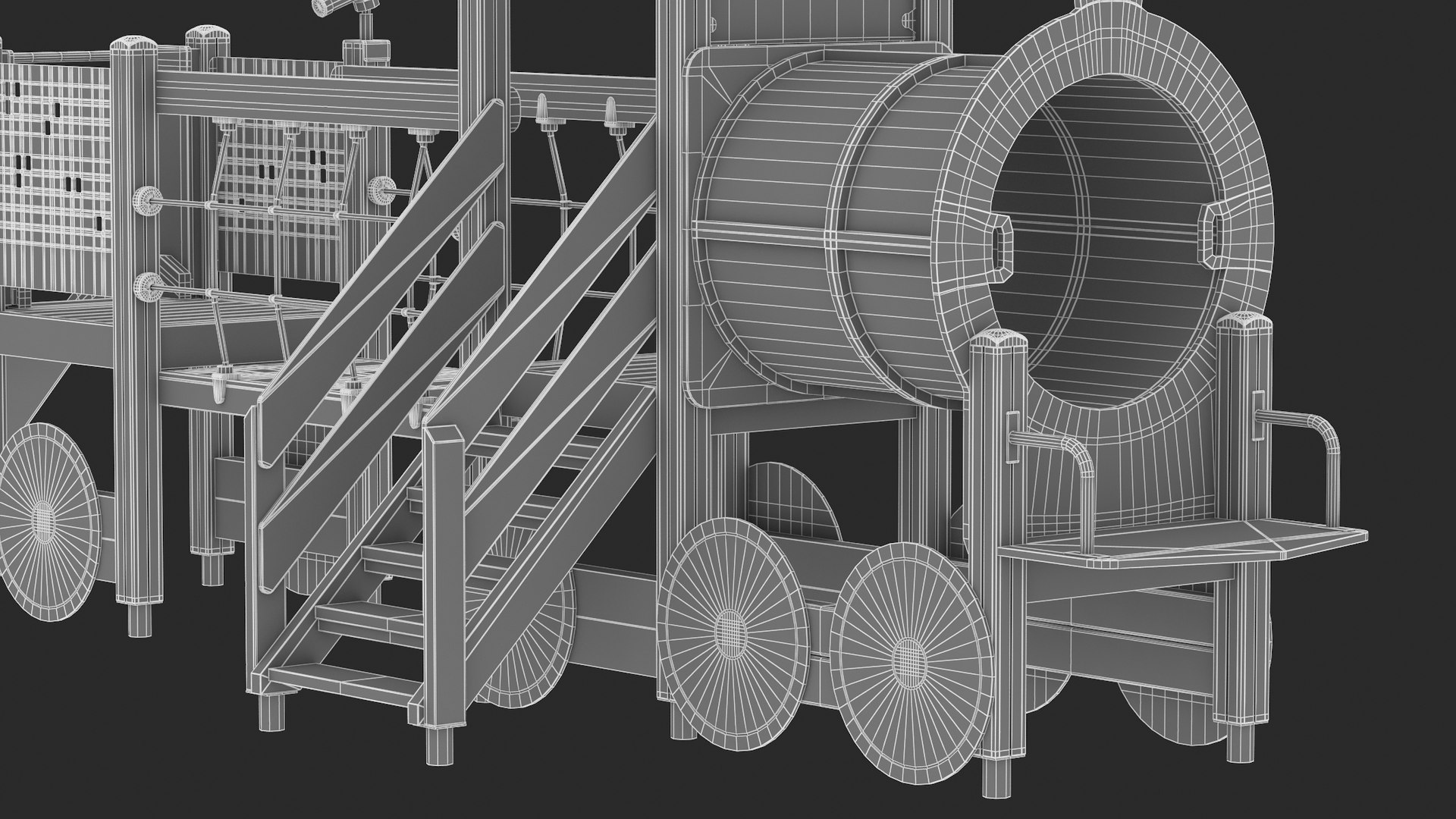 Lappset Train 3D Model - TurboSquid 1785757