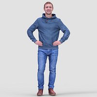 Paul Casual Standing - 3D Human Model
