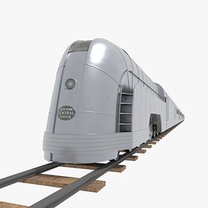 New York Central Mercury 3D model