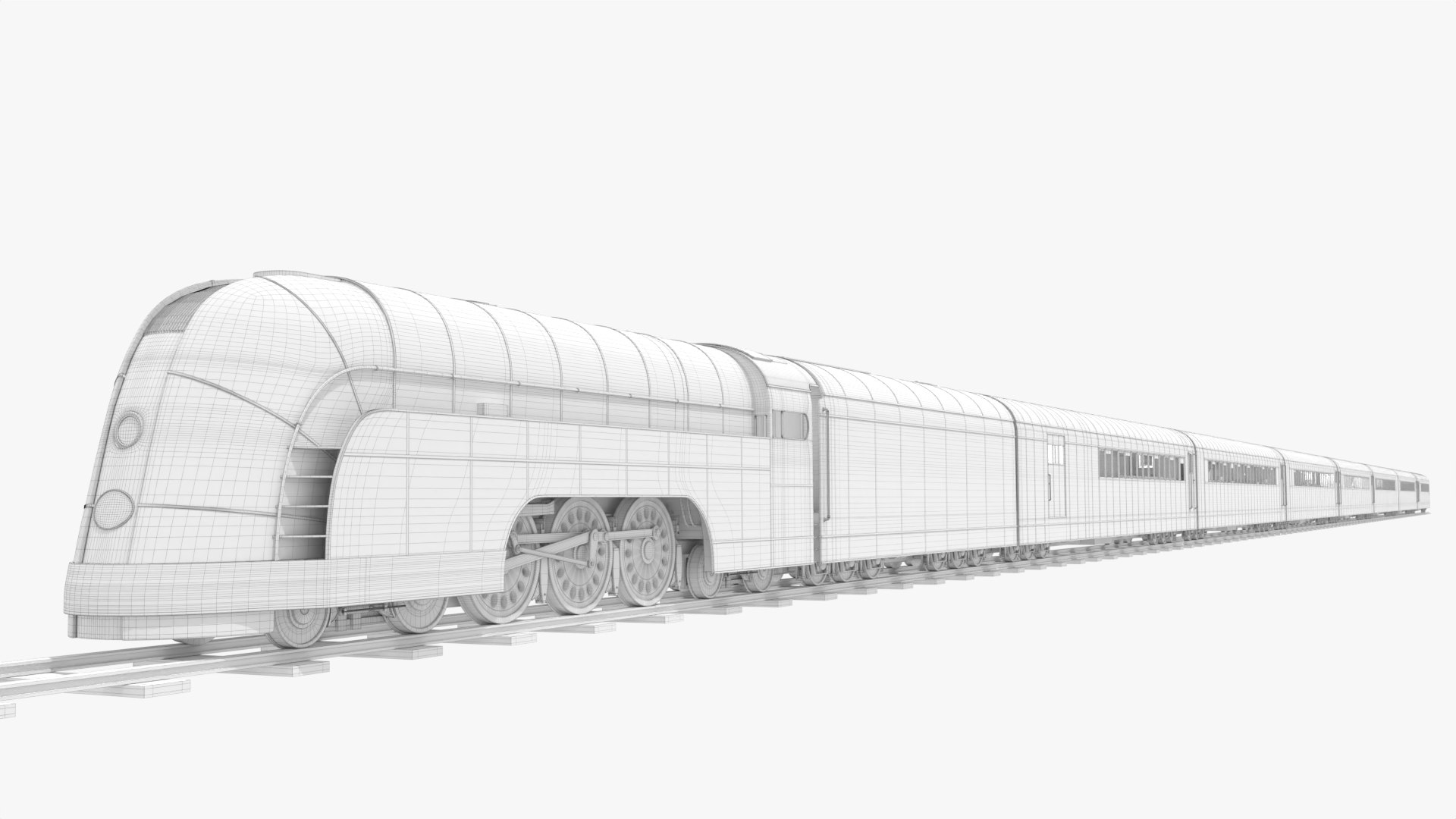 New York Central Mercury 3D Model TurboSquid 2285857