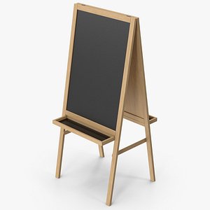 3D model Easel Wood Stand
