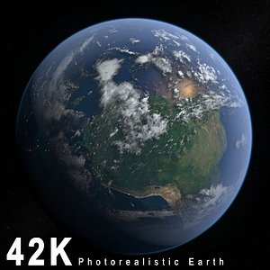 3D Planet Earth 42K