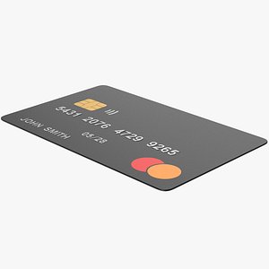 Bank Card1 3D model