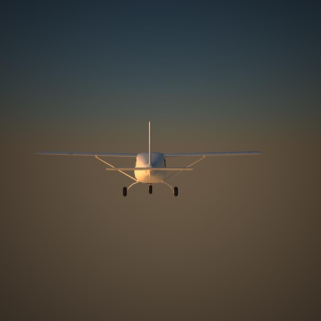 3d Model Jabiru Basic Aircraft