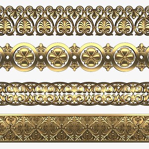 Path Ornament Pack 15 3D model