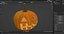 Carved Decorative Pumpkin