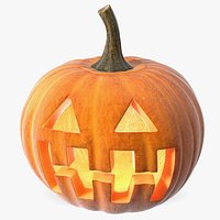 Carved Decorative Pumpkin