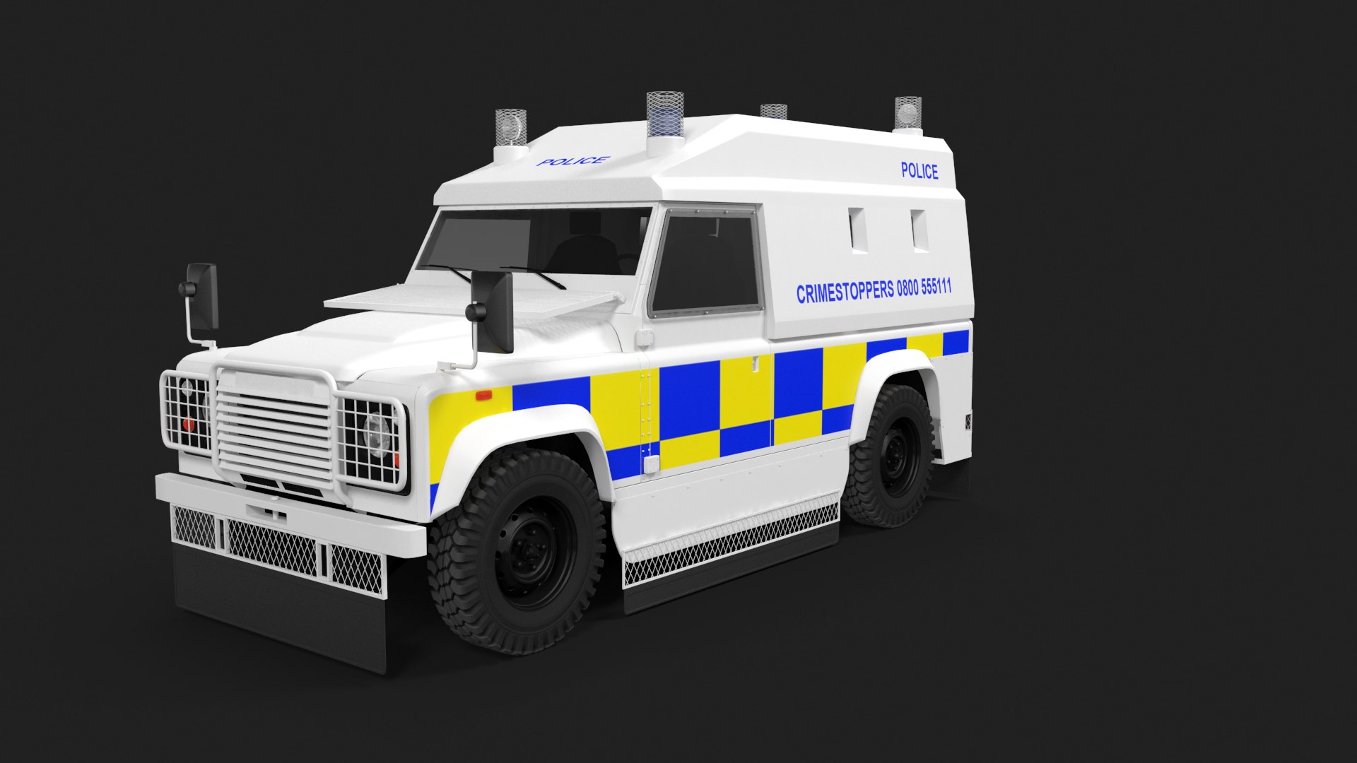 RUC Land Rover Hotspur Modell - Mehrere Maßstäbe - Auf