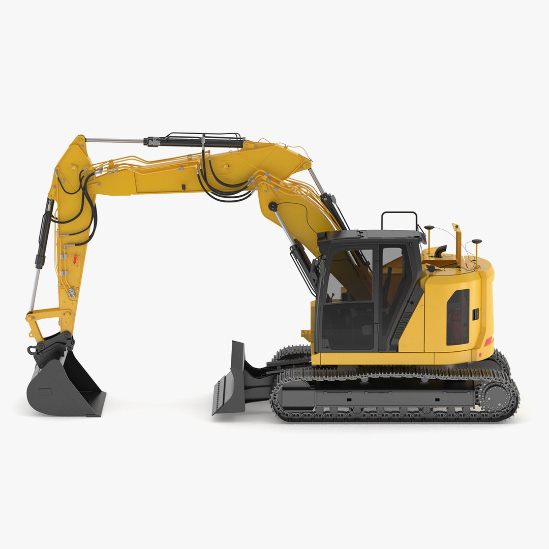 Hitachi ZX300-7 Excavator 3D Model - TurboSquid 2115284