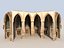 3D cathedral gothic pack 32 model