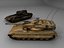 Low Poly Merkava 2 Panzer