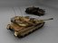 Low Poly Merkava 2 Panzer
