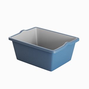 Simple Plastic Wash Basin C 01