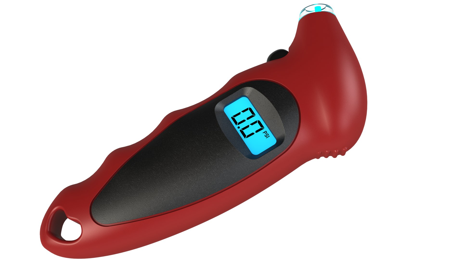 Digital Tire Pressure Gauge 3D Model - TurboSquid 1414910