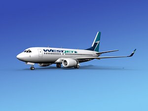 3d boeing 737-700 737 737-700er