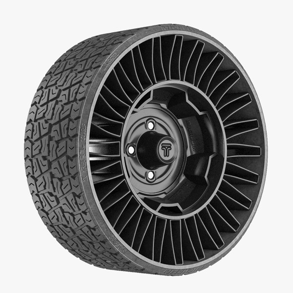 MICHELIN X Tweel TURF Tire For Golf Cart Model - TurboSquid 1978954