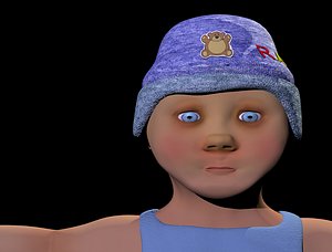 realistic baby