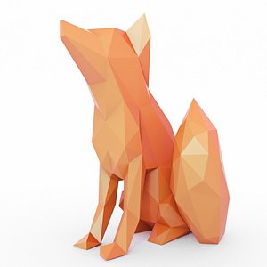 fox style 3d model