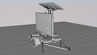 VMS (Variable Message Sign) Trailer