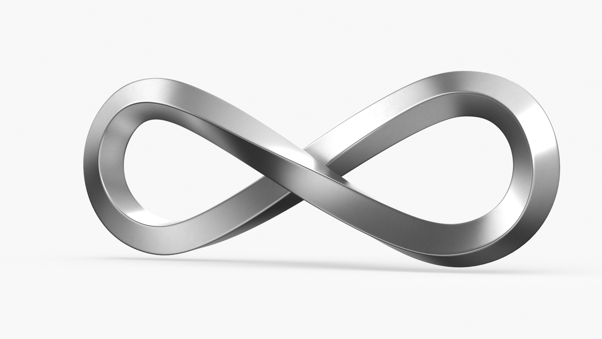 3D Infinite Loop Silver Model - TurboSquid 2228859