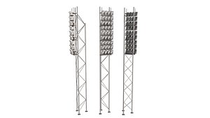 3D Stadium Lighting Pole