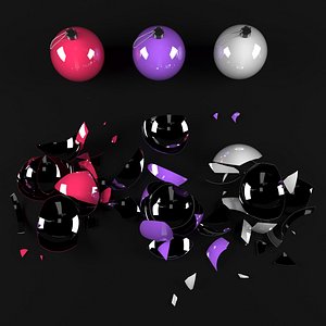 3D model broken toys