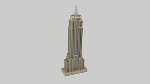 United States Empire State Building model