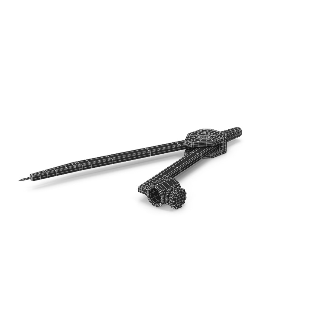 3D Drawing Compass - TurboSquid 1953366