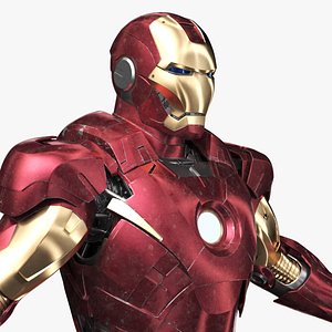 3D Iron man 06 model