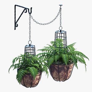 3D Abari Caged Hanging Planter