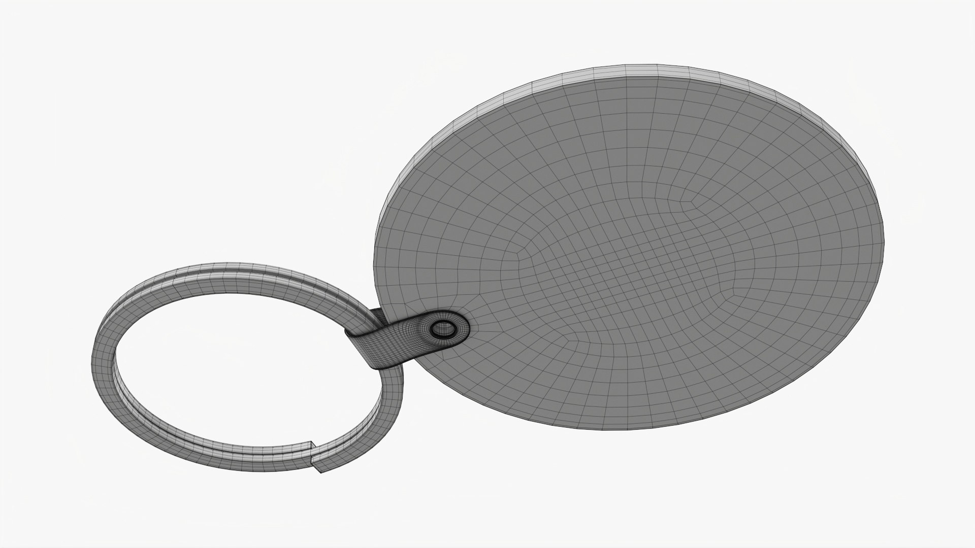 Key Ring Blank Mockup 03 3D - TurboSquid 1766238
