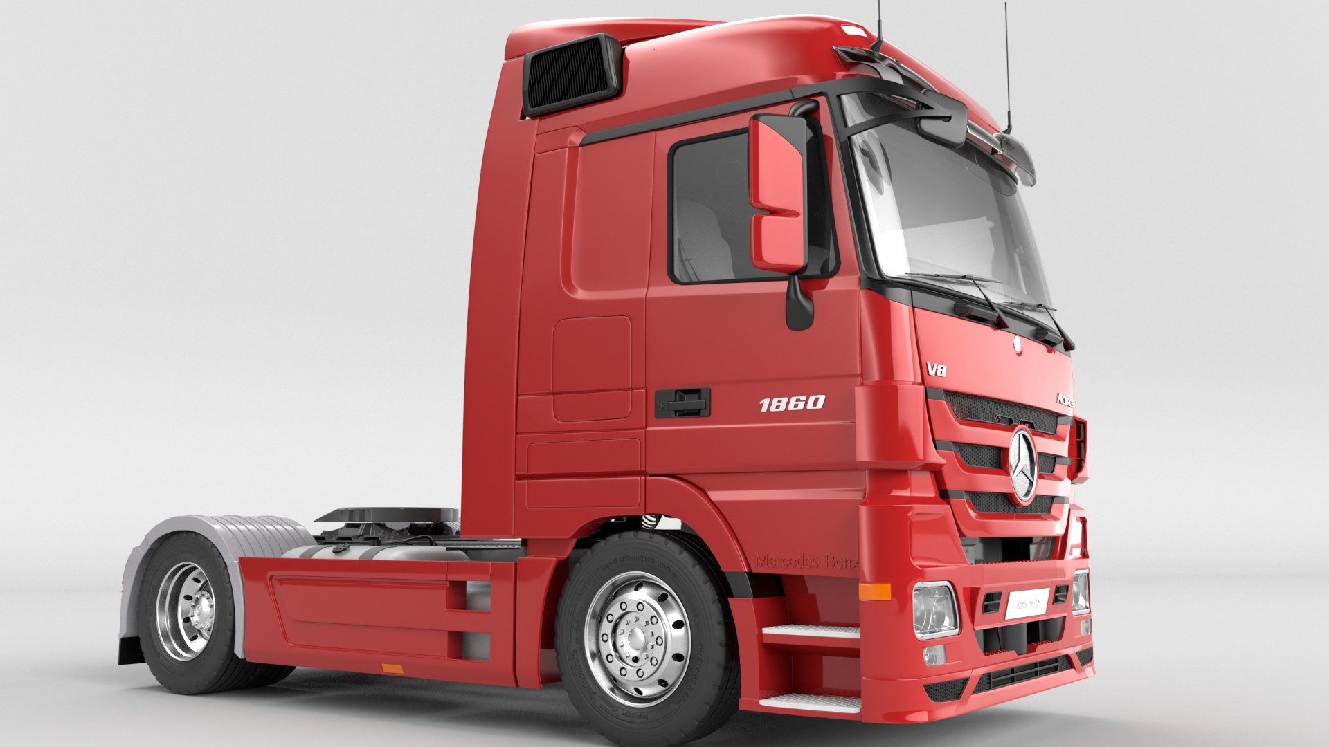 3D MercedesBenz-Actros 1860 Model - TurboSquid 1803247