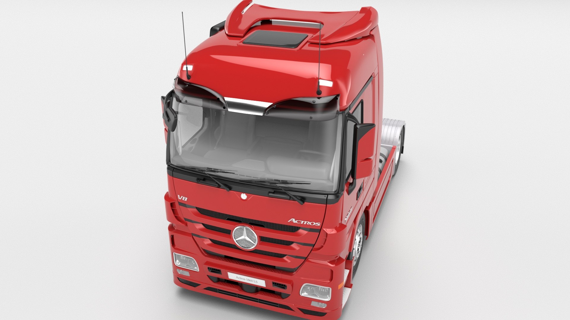 3D MercedesBenz-Actros 1860 Model - TurboSquid 1803247