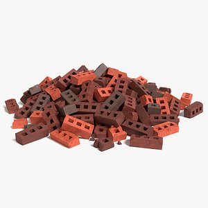 Cartoon Brick Debris