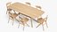 sedia da pranzo eye tavolo da pranzo oak-x