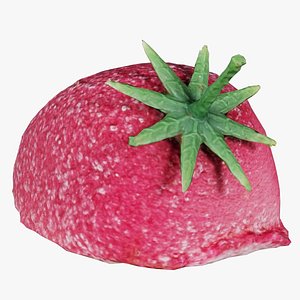 3D Sugar Strawberry Remastered