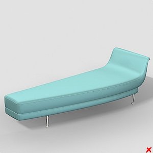3d model bench