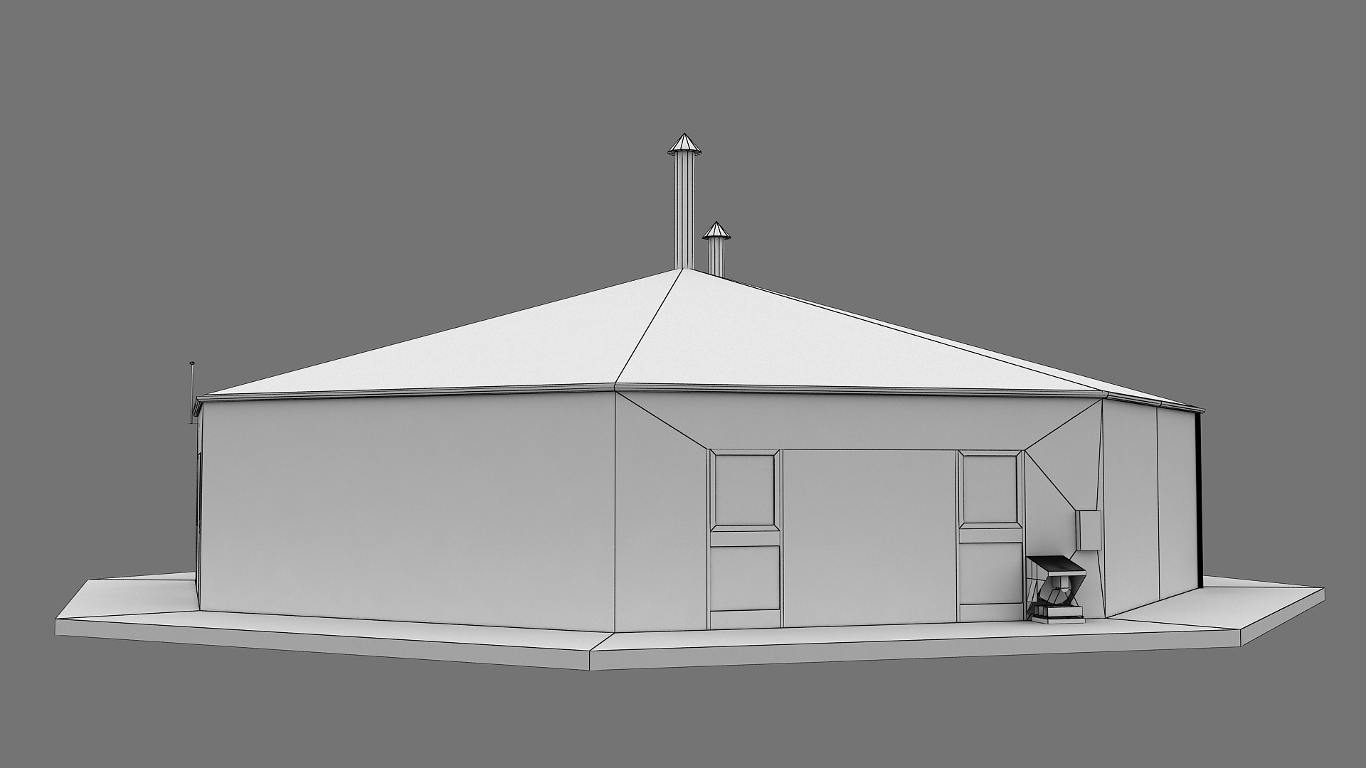 European Building 22 Model - TurboSquid 1588128
