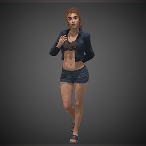character 3D model