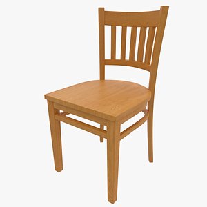 Classic Wooden Chair Ver1