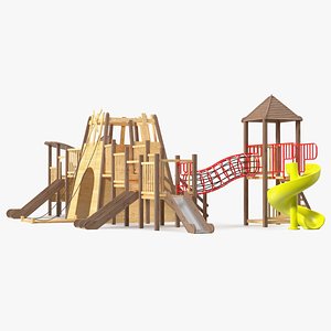 Wooden Childrens Playground