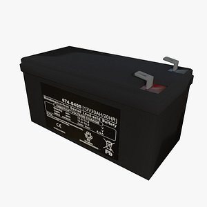 Lead Acid Battery 12v 3D